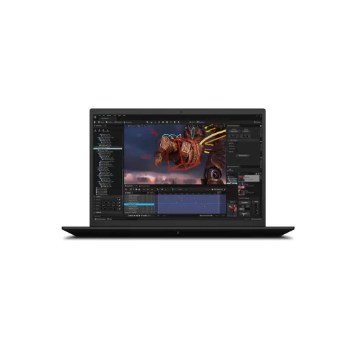 Lenovo ThinkPad P1 Gen 6, CPU: Core i9 - 13900H, RAM: RAM 32 GB, Ổ cứng: SSD M.2 1TB, Độ phân giải: 4K+, Card đồ họa: NVIDIA RTX 2000 Ada, Màu sắc: Black - hình số , 7 image