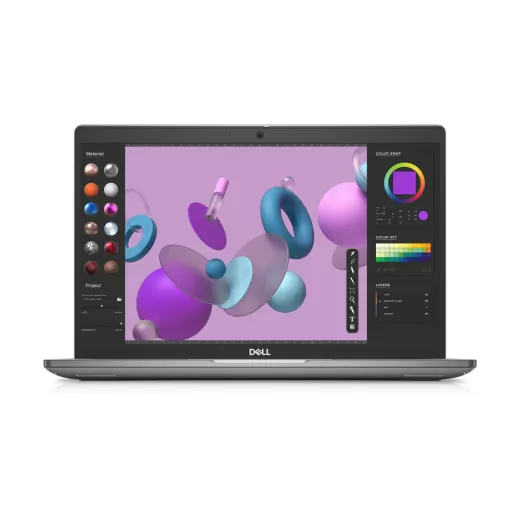 Dell Precision 3480, CPU: Core i7 1360P, RAM: RAM 16 GB, Ổ cứng: SSD 512GB, Độ phân giải: Full HD, Card đồ họa: RTX A500, Màu sắc: Titan Grey - hình số , 6 image