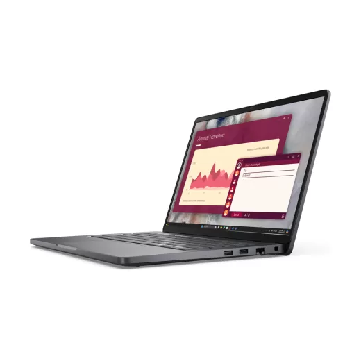 Dell Pro 14 PC14250, CPU: Core 3 100U, RAM: RAM 8 GB, Ổ cứng: SSD 256GB, Độ phân giải: Full HD+, Card đồ họa: Intel Graphic, Kích thước màn hình: 14 inch, Loại màn hình: Laptop Touch, Hệ điều hành: Windows 11, Màu sắc: Magnetite - hình số , 9 image