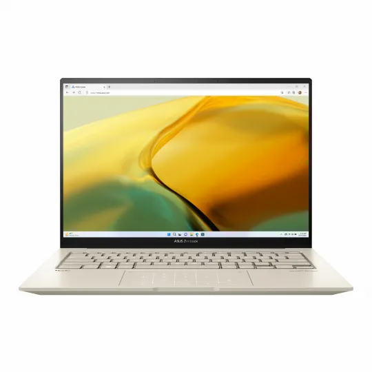 ASUS Zenbook 14X - UX3404, CPU: Core i5 - 13500H, RAM: 16 GB, Ổ cứng: SSD M.2 512GB, Độ phân giải : 2.8K (2880 x 1800), Card đồ họa: Intel Iris Xe Graphics, Màu sắc: Beige - hình số 