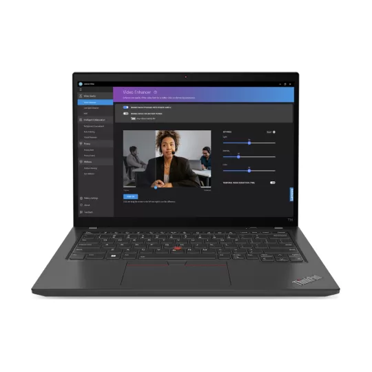 Lenovo Thinkpad T14 Gen 4, CPU: Core i7 - 1365U, RAM: RAM 16 GB, Ổ cứng: SSD M.2 1TB, Độ phân giải: FHD+ Touch, Card đồ họa: Intel Iris Xe Graphics, Màu sắc: Thunder Black - hình số 