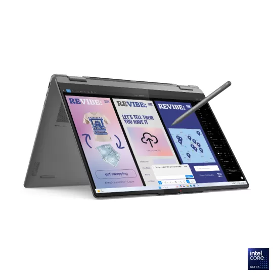 Lenovo Yoga 7 2 in 1 16ILL10, CPU: Core Ultra 5 226V, RAM: RAM 16 GB, Ổ cứng: SSD 512GB, Độ phân giải : Full HD+, Card đồ họa: Intel Arc Graphics, Kích thước màn hình: 16 inch, Loại màn hình: Laptop Touch, Hệ điều hành: Windows 11, Màu sắc: Luna Grey - hình số 
