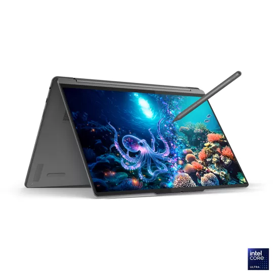 Lenovo Yoga 9 2 in 1 14ILL10, CPU: Core Ultra 7 258V, RAM: RAM 32 GB, Ổ cứng: SSD 1TB, Độ phân giải : Ultra HD+, Card đồ họa: Intel Arc Graphics, Kích thước màn hình: 14 inch, Loại màn hình: Laptop Touch, Hệ điều hành: Windows 11, Màu sắc: Luna Grey - hình số 