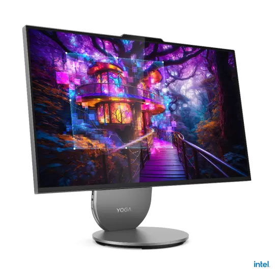Lenovo Yoga AIO 27IAH10, CPU: Core Ultra 5 - 125H, RAM: RAM 16 GB, Ổ cứng: SSD 1TB, Độ phân giải : Quad HD, Card đồ họa: Intel Arc Graphics, Kích thước màn hình: 27 inch, Loại màn hình: Non-Touch, Hệ điều hành: Windows 11, Màu sắc: Luna Grey - hình số 