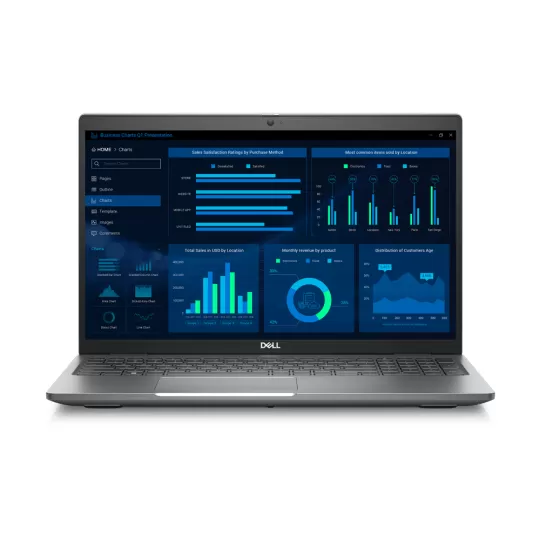 Dell Precision 3581, CPU: Core i7 - 13700H, RAM: RAM 32GB, Ổ cứng: SSD 512GB, Độ phân giải: FHD, Card đồ họa: NVIDIA RTX A1000, Màu sắc: Dark Gray - hình số 