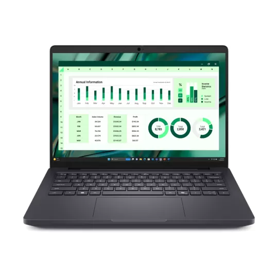 Dell Pro Max 14 MC14250, CPU: Core Ultra 5 235H, RAM: RAM 16 GB, Ổ cứng: SSD 256GB, Độ phân giải : Full HD+, Card đồ họa: Intel Arc Graphics, Kích thước màn hình: 14 inch, Loại màn hình: Laptop Non-Touch, Hệ điều hành: Windows 11, Màu sắc: Black - hình số 