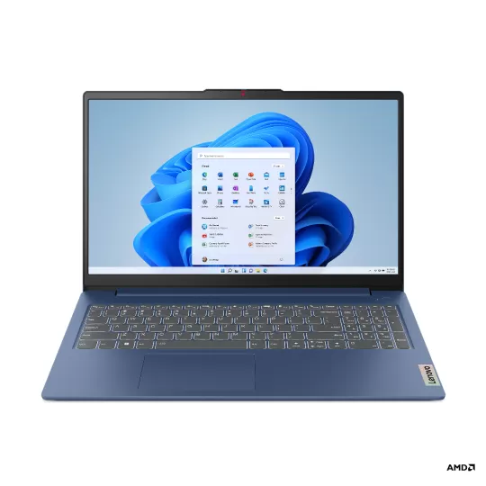Lenovo IdeaPad Slim 3 15ABR8, CPU: Ryzen 5 7530U, RAM: RAM 16 GB, Ổ cứng: SSD 512GB, Độ phân giải : Full HD Touch, Card đồ họa: Intel Graphic, Kích thước màn hình: 15.6 inch, Loại màn hình: Laptop Touch, Hệ điều hành: Windows 11, Màu sắc: Abyss Blue - hình số 