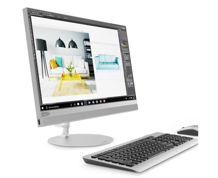 PC Lenovo IdeaCentre AIO 520 Core i3-8100T 4GB 1TB HDD 21.5 inch FHD Windows 10 - Tặng kèm chuột và bàn phím