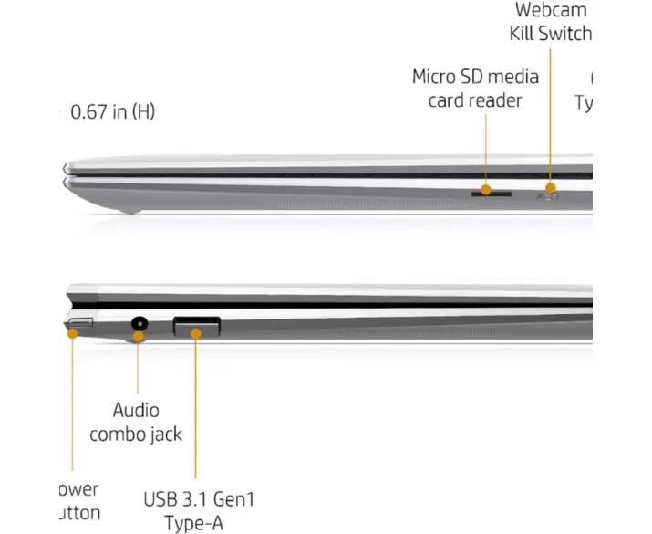 HP Spectre X360 13 (Gem Cut) 10th