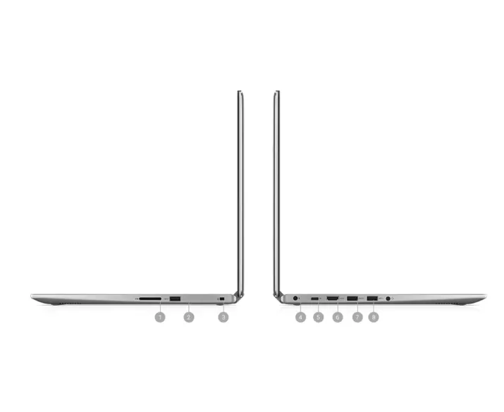 Dell Inspiron 7573, CPU: Core i7 8550U, RAM: RAM 16 GB, Ổ cứng: SSD 256GB, Độ phân giải : Ultra HD, Card đồ họa: MX130 - hình số , 2 image