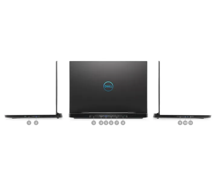 Dell G7 7790, CPU: Core i5 9300H, RAM: RAM 16 GB, Ổ cứng: SSD 128GB, Độ phân giải: Full HD, Card đồ họa: GTX 1060 - hình số , 2 image