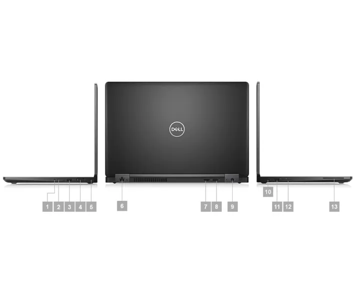 Dell Precision 3530, CPU: Core i7 8750H, RAM: RAM 16 GB, Ổ cứng: SSD 512GB, Độ phân giải : Full HD, Card đồ họa: Quadro P600 - hình số , 5 image