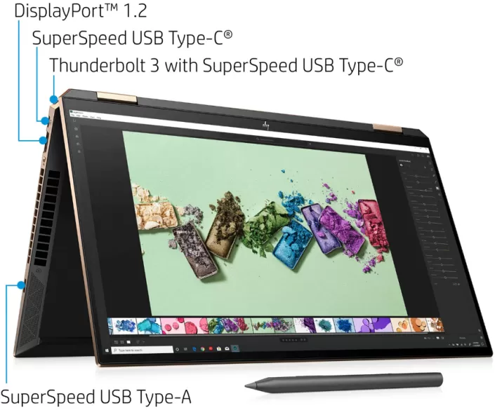 HP Spectre X360 Convertible - hình số , 7 image