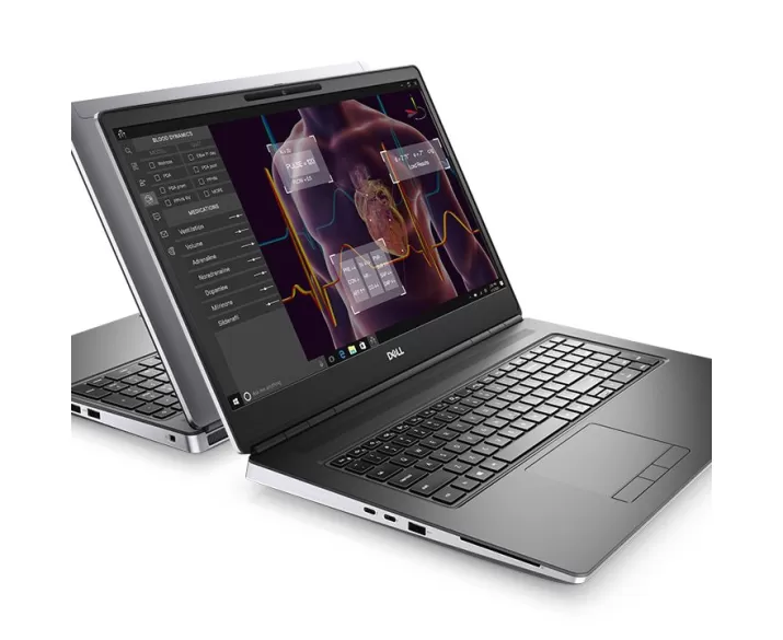 Dell Precision 7750, CPU: Core i7 10850H, RAM: RAM 16 GB, Ổ cứng: SSD 512GB, Độ phân giải : Full HD, Card đồ họa: Quadro RTX 3000 - hình số , 2 image