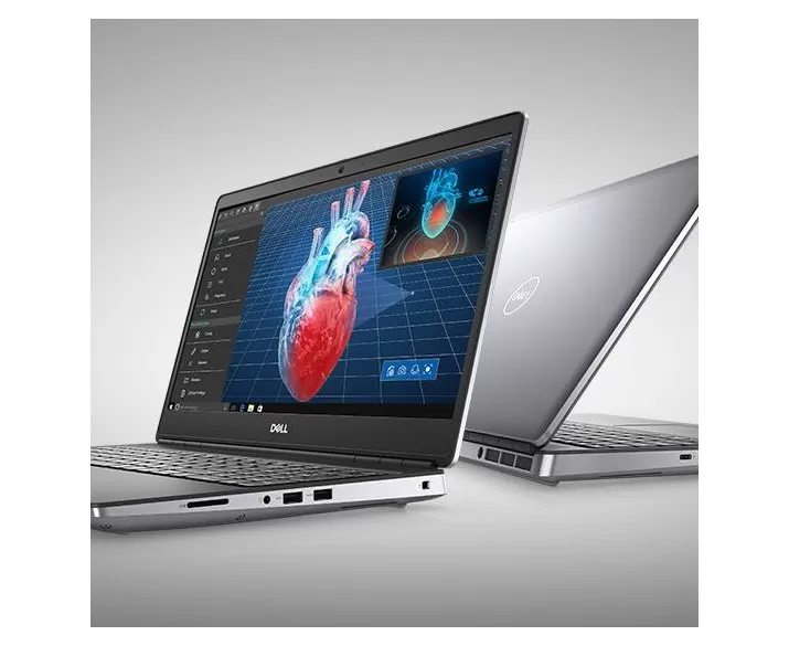 Dell Precision 7550, CPU: Core i7 10850H, RAM: RAM 16 GB, Ổ cứng: SSD 512GB, Độ phân giải: Full HD, Card đồ họa: Quadro T1000 - hình số , 3 image