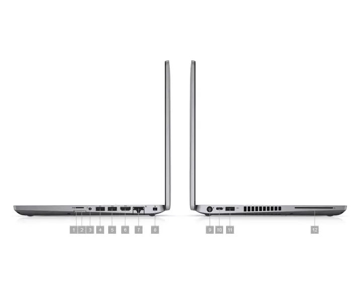 Dell Latitude 5411 , CPU: Core i7 10850H, RAM: RAM 16 GB, Ổ cứng: SSD 512GB, Độ phân giải: Full HD, Card đồ họa: Intel UHD Graphics - hình số , 6 image