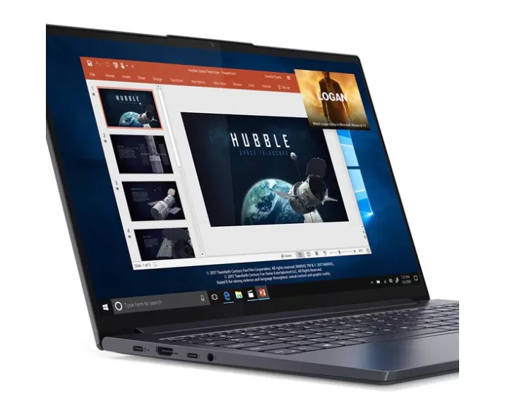 Lenovo Yoga Slim 7, CPU: Core i7 1065G7, RAM: RAM 16 GB, Ổ cứng: SSD 512GB, Độ phân giải : Full HD, Card đồ họa: MX350 - hình số , 4 image