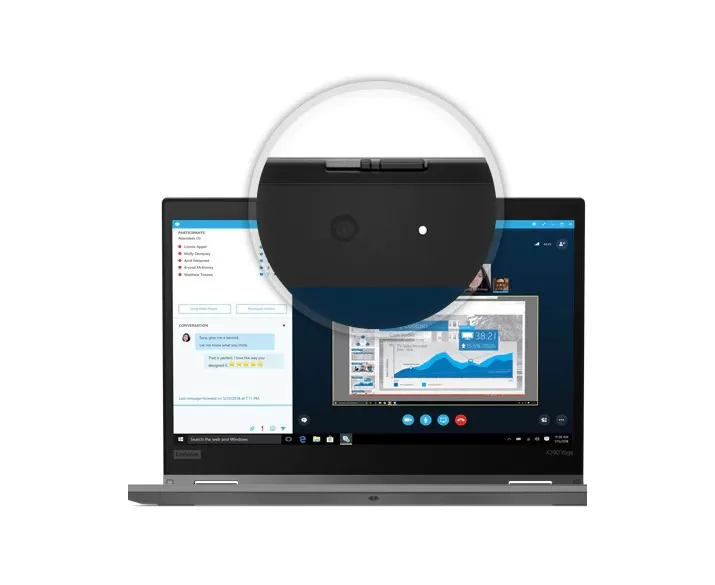 Lenovo ThinkPad X390 Yoga 2-in-1, CPU: Core i7 8565U, RAM: RAM 16 GB, Ổ cứng: SSD 256GB, Độ phân giải: Full HD - hình số , 3 image