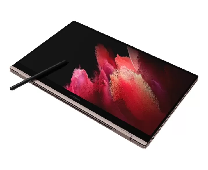 Samsung Galaxy Book Pro 360, CPU: Core i7 1165G7, RAM: RAM 16 GB, Ổ cứng: SSD 512GB, Độ phân giải : Full HD, Card đồ họa: Intel Iris Xe Graphics, Kích thước màn hình: 13.3 inch, Loại màn hình: Laptop 2 in 1, Hệ điều hành: Windows 11, Màu sắc: Mystic Bronze - hình số , 4 image