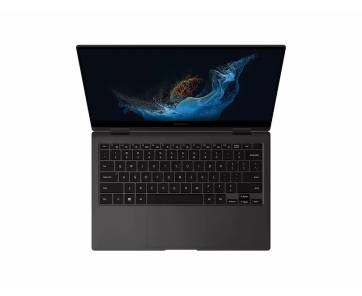 Samsung Galaxy Book2 Pro 360, CPU: Core i7 - 1260P, RAM: 8GB, Ổ cứng: 256GB, Kích thước màn hình: 13.3-inch, Độ phân giải: FHD, Card đồ họa: Intel Iris Xe Graphics, Màu sắc: Graphite - hình số , 4 image