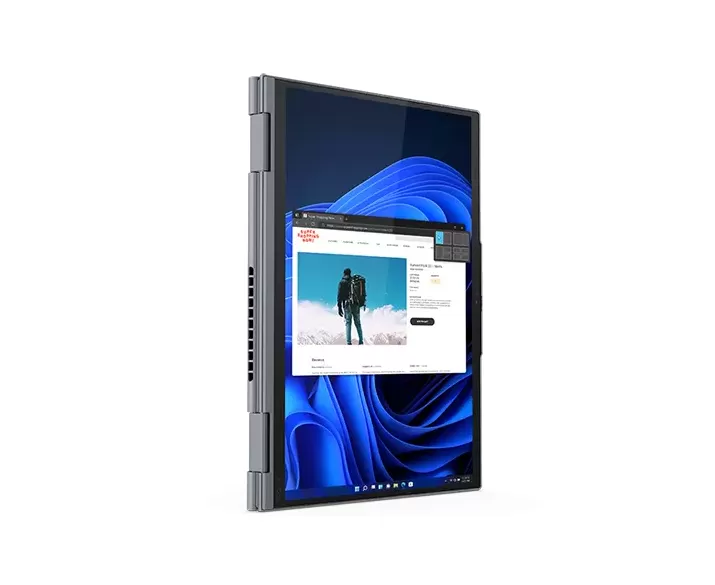 Lenovo ThinkPad X1 Yoga Gen 7, CPU: Core i5 1245U, RAM: RAM 16 GB, Ổ cứng: SSD 512GB, Độ phân giải: Full HD Touch, Card đồ họa: Intel Iris Xe Graphics, Màu sắc: Storm Grey - hình số , 7 image