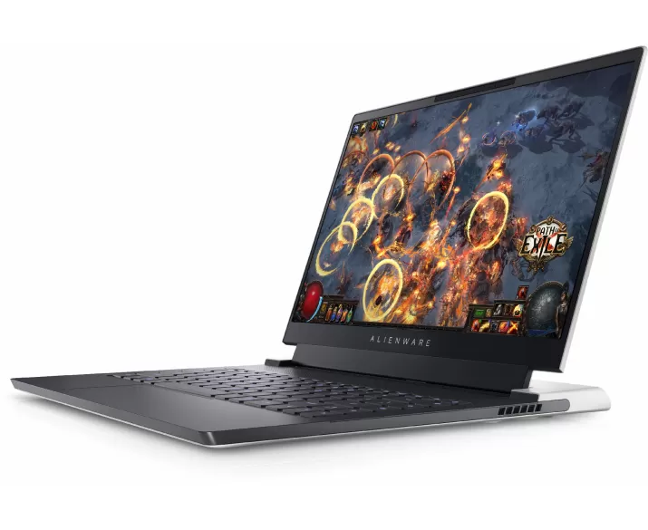 Alienware X14 R1, CPU: Core i7 12700H, RAM: RAM 16GB, Ổ cứng: SSD 512GB, Độ phân giải: FHD, Card đồ họa: NVIDIA GeForce RTX 3050Ti, Màu sắc: Lunar Light - hình số , 5 image