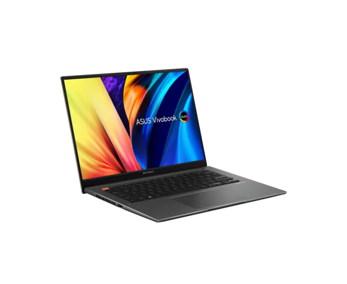 Asus Vivobook S14X, CPU: Core i7 12700H, RAM: RAM 8 GB, Ổ cứng: SSD 512GB, Độ phân giải: Quad HD+, Card đồ họa: Intel Iris Xe Graphics, Màu sắc: Midnight Black - hình số , 7 image