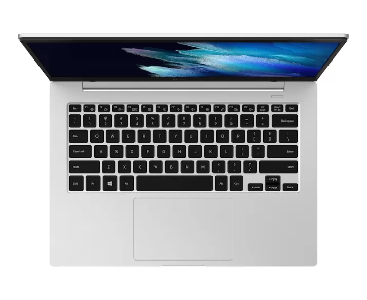 Samsung Galaxy Book Go, CPU: Snapdragon 7c Gen 2, RAM: RAM 4 GB, Ổ cứng: SSD 128GB, Độ phân giải : Full HD, Card đồ họa: Qualcomm Adreno, Storage Type: HDD 2.5-inch 5400 rpm, Màu sắc: Silver - hình số , 3 image
