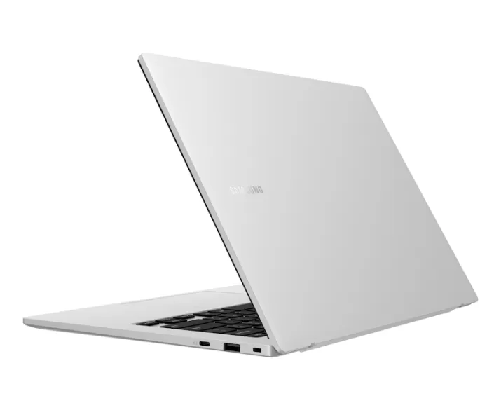 Samsung Galaxy Book Go, CPU: Snapdragon 7c Gen 2, RAM: RAM 4 GB, Ổ cứng: SSD 128GB, Độ phân giải : Full HD, Card đồ họa: Qualcomm Adreno, Storage Type: HDD 2.5-inch 5400 rpm, Màu sắc: Silver - hình số , 5 image