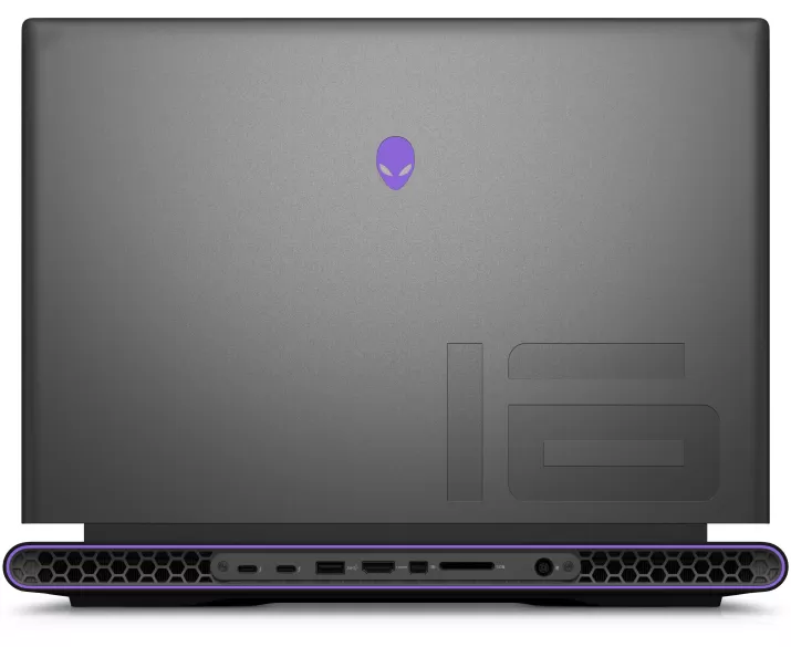 Alienware M16 R1 Intel, CPU: Core i7 13700H, RAM: RAM 16 GB, Ổ cứng: SSD 1TB, Độ phân giải: Quad HD+, Card đồ họa: RTX 4060, Màu sắc: Dark Metallic Moon - hình số , 6 image