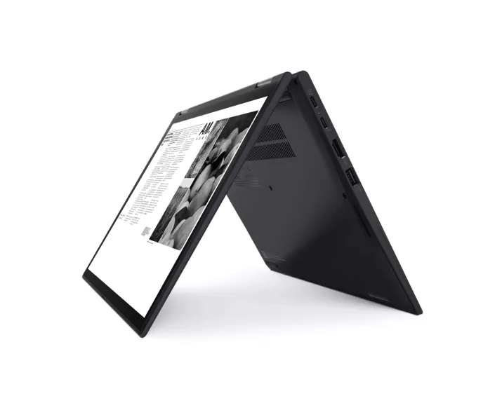 Lenovo ThinkPad X13 Yoga Gen 2, CPU: Core i5 - 1145G7, RAM: RAM 16 GB, Ổ cứng: SSD M.2 256GB, Độ phân giải: FHD+, Card đồ họa: Intel Iris Xe Graphics, Màu sắc: Carbon Fiber - hình số , 4 image