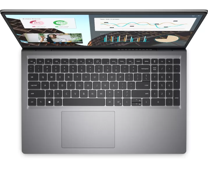 Dell Vostro 3530, CPU: Core i5 1335U, RAM: RAM 8GB, Ổ cứng: SSD 256GB, Độ phân giải: FHD, Card đồ họa: Intel UHD Graphics, Màu sắc: Titan Gray - hình số , 8 image