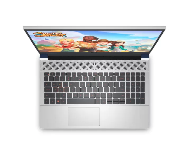 Dell Gaming G15 5535, CPU: Ryzen 7 7840HS, RAM: RAM 16GB, Ổ cứng: SSD 512GB, Độ phân giải: FHD, Card đồ họa: NVIDIA RTX 4060, Màu sắc: Quantum White - hình số , 2 image