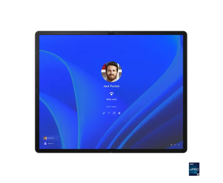 Lenovo ThinkPad X1 Fold 16 Gen 1, CPU: Core i5 - 1230U, RAM: RAM 8 GB, Ổ cứng: SSD M.2 256GB, Độ phân giải: 2K+, Card đồ họa: Intel Iris Xe Graphics, Màu sắc: Black - hình số , 4 image