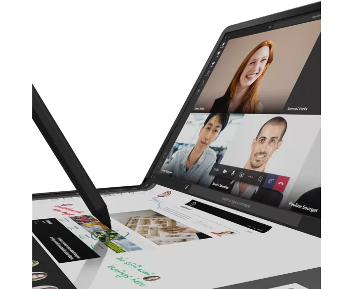 Lenovo ThinkPad X1 Fold 16 Gen 1, CPU: Core i5 - 1230U, RAM: RAM 8 GB, Ổ cứng: SSD M.2 256GB, Độ phân giải: 2K+, Card đồ họa: Intel Iris Xe Graphics, Màu sắc: Black - hình số , 11 image