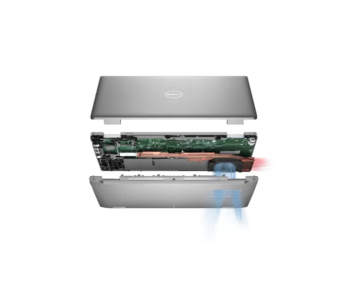Dell Latitude 5530 , CPU: Core i7 1255U, RAM: RAM 16GB, Ổ cứng: SSD 512GB, Độ phân giải: FHD, Card đồ họa: Intel Iris Xe Graphics, Màu sắc: Dark Gray - hình số , 7 image