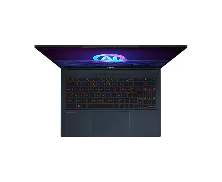 MSI Stealth 16 AI Studio, CPU: Core Ultra 9 185H, RAM: RAM 32 GB, Ổ cứng: SSD 1TB, Độ phân giải: Quad HD+, Card đồ họa: RTX 4060, Màu sắc: Star Blue - hình số , 7 image