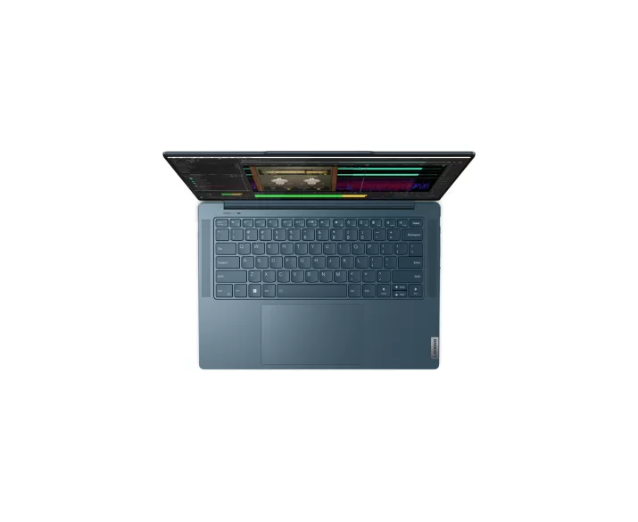 Lenovo Yoga Pro 7 Gen 9 14IMH9, CPU: Core Ultra 5 125H, RAM: RAM 16 GB, Ổ cứng: SSD 1TB, Độ phân giải : Quad HD+, Card đồ họa: Intel Arc Graphics, Màu sắc: Tidal Teal - hình số , 8 image
