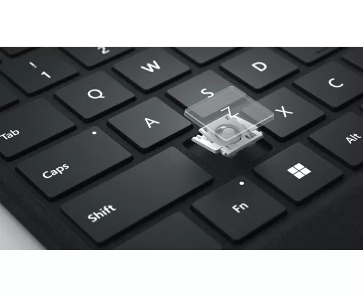Surface Pro Signature Keyboard, Màu sắc: Black Alcantara Material - hình số , 2 image
