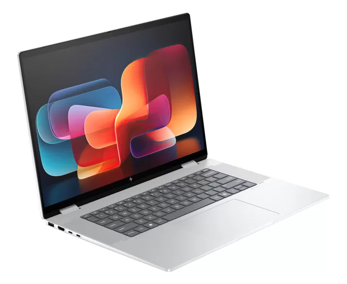HP Envy x360 16-ac0013dx, CPU: Core Ultra 5 125U, RAM: RAM 8 GB, Ổ cứng: SSD 512GB, Độ phân giải: Full HD+ Touch, Card đồ họa: Intel Graphic, Màu sắc: Silver - hình số , 6 image