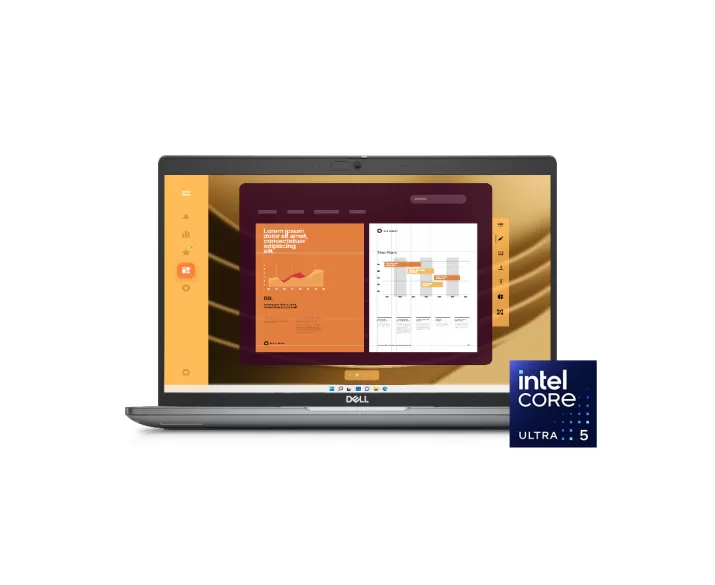 Dell Latitude 5450 (2024), CPU: Core Ultra 5 125U, RAM: RAM 16 GB, Ổ cứng: SSD 256GB, Độ phân giải: Full HD, Card đồ họa: Intel Graphic, Màu sắc: Dark Gray - hình số 