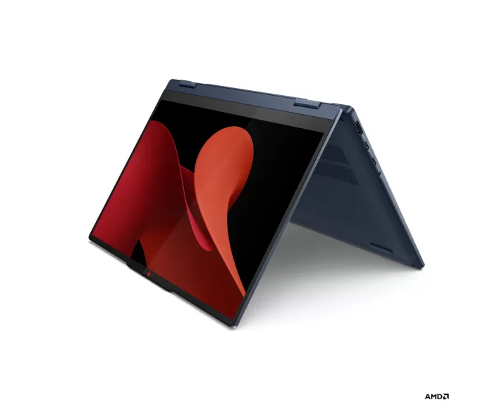 Lenovo IdeaPad 5 2 in 1 14AHP9, CPU: Ryzen 7 8845HS, RAM: RAM 16 GB, Ổ cứng: SSD 1TB, Độ phân giải : Full HD+ Touch, Card đồ họa: AMD Radeon Graphics, Màu sắc: Cosmic Blue - hình số , 4 image