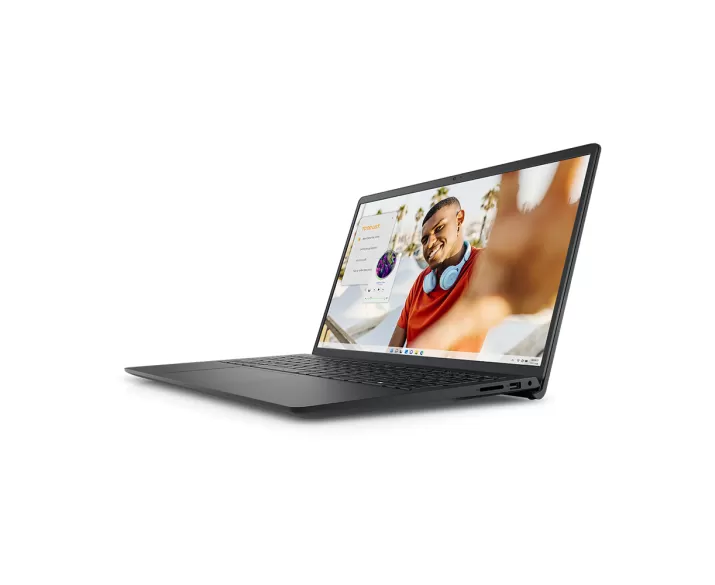 Dell Inspiron 3535, CPU: Ryzen 7 7730U, RAM: RAM 16GB, Ổ cứng: SSD 512GB, Độ phân giải: FHD Touch, Card đồ họa: AMD Radeon Graphics, Màu sắc: Black - hình số , 2 image