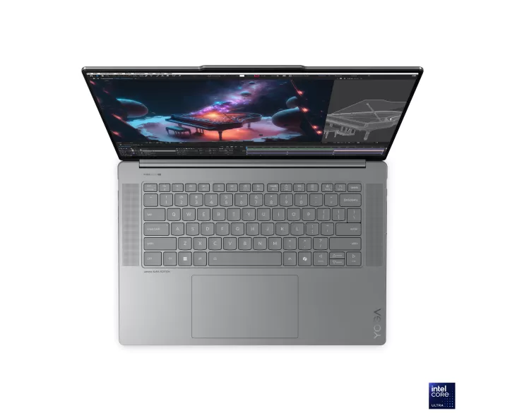 Lenovo Yoga Slim 7 15ILL9, CPU: Core Ultra 7 256V, RAM: RAM 16 GB, Ổ cứng: SSD 1TB, Độ phân giải: Quad HD+, Card đồ họa: Intel Arc Graphics, Kích thước màn hình: 15.3 inch, Loại màn hình: Laptop Touch, Hệ điều hành: Windows 11 Home, Màu sắc: Luna Grey - hình số , 2 image