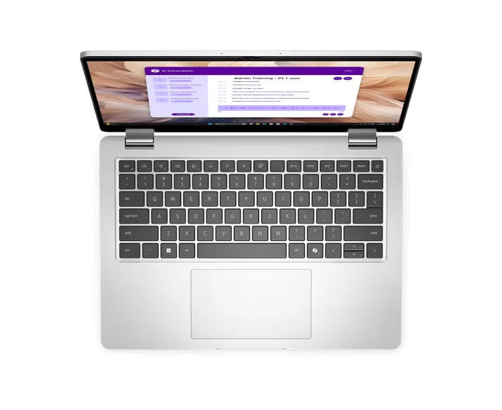 Dell Pro 14 Plus PB14250 2 in 1, CPU: Core Ultra 7 268V, RAM: RAM 32 GB, Ổ cứng: SSD 256GB, Độ phân giải: Full HD+, Card đồ họa: Intel Arc Graphics, Kích thước màn hình: 14 inch, Loại màn hình: Laptop 2 in 1, Hệ điều hành: Windows 11, Màu sắc: Cool Silver - hình số , 5 image