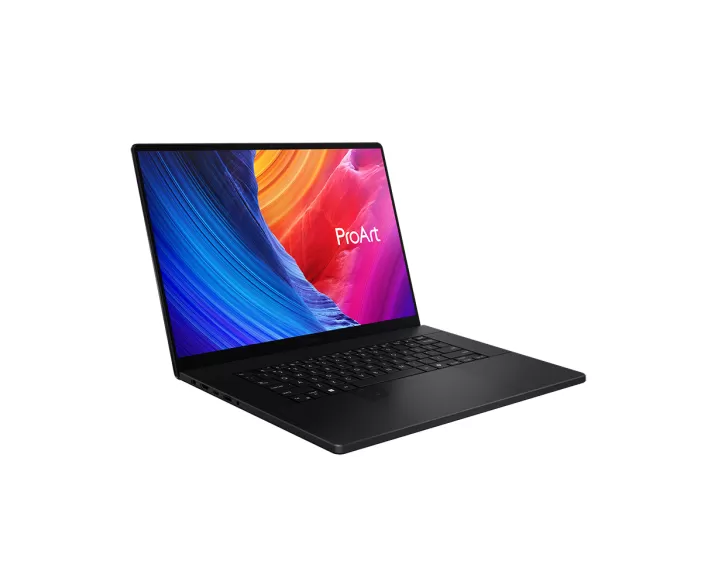 Asus ProArt P16 H7606, CPU: Ryzen AI 9 HX 370, RAM: RAM 64 GB, Ổ cứng: SSD 4TB, Độ phân giải: Ultra HD+, Card đồ họa: RTX 4070, Kích thước màn hình: 16 inch, Loại màn hình: Laptop Touch, Hệ điều hành: Windows 11, Màu sắc: Nano Black - hình số , 3 image
