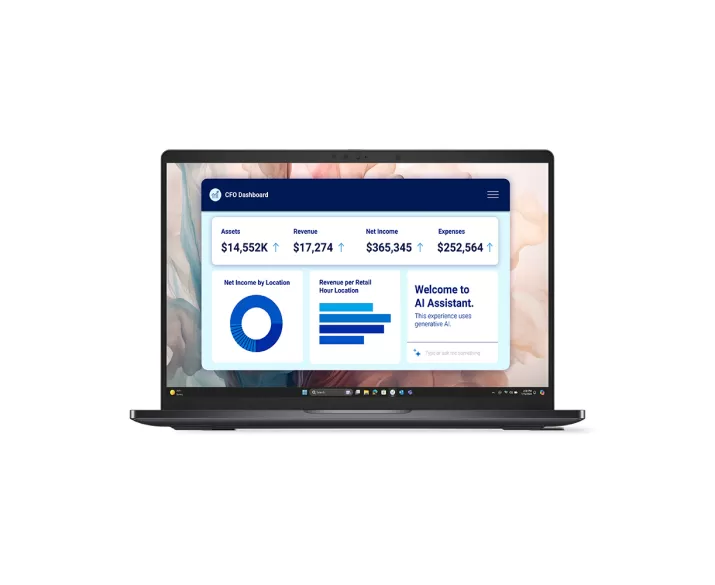 Dell Pro 14 Premium PA14250, CPU: Core Ultra 7 268V, RAM: RAM 32 GB, Ổ cứng: SSD 512GB, Độ phân giải : Quad HD+, Card đồ họa: Intel Arc Graphics, Kích thước màn hình: 14 inch, Loại màn hình: Laptop Touch, Hệ điều hành: Windows 11, Màu sắc: Black - hình số , 10 image