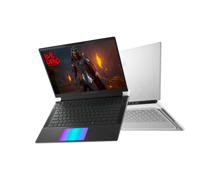 Alienware x16 R2, CPU: Core Ultra 9 185H, RAM: RAM 32 GB, Ổ cứng: SSD 1TB, Độ phân giải: Quad HD+, Card đồ họa: RTX 4090, Kích thước màn hình: 16 inch, Loại màn hình: Laptop Non-Touch, Hệ điều hành: Windows 11, Màu sắc: Lunar Silver - hình số , 14 image