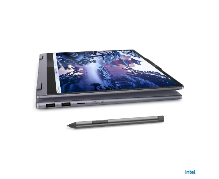 Lenovo IdeaPad 5 2 in 1 14IAL10, CPU: Core Ultra 5 225U, RAM: RAM 8 GB, Ổ cứng: SSD 256GB, Độ phân giải: Full HD+, Card đồ họa: Intel Graphic, Kích thước màn hình: 14 inch, Loại màn hình: Laptop Touch, Hệ điều hành: Windows 11, Màu sắc: Luna Grey - hình số , 5 image