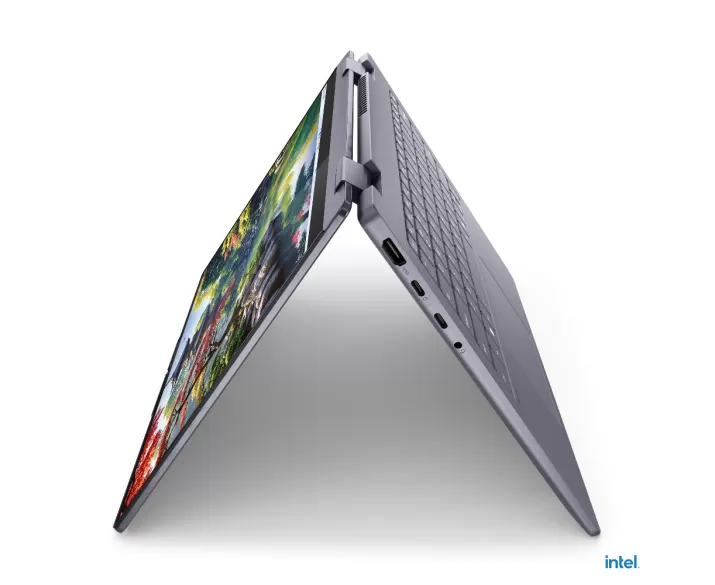 Lenovo IdeaPad 5 2 in 1 14IAL10, CPU: Core Ultra 5 225U, RAM: RAM 8 GB, Ổ cứng: SSD 256GB, Độ phân giải: Full HD+, Card đồ họa: Intel Graphic, Kích thước màn hình: 14 inch, Loại màn hình: Laptop Touch, Hệ điều hành: Windows 11, Màu sắc: Luna Grey - hình số , 7 image